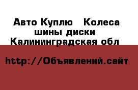 Авто Куплю - Колеса,шины,диски. Калининградская обл.